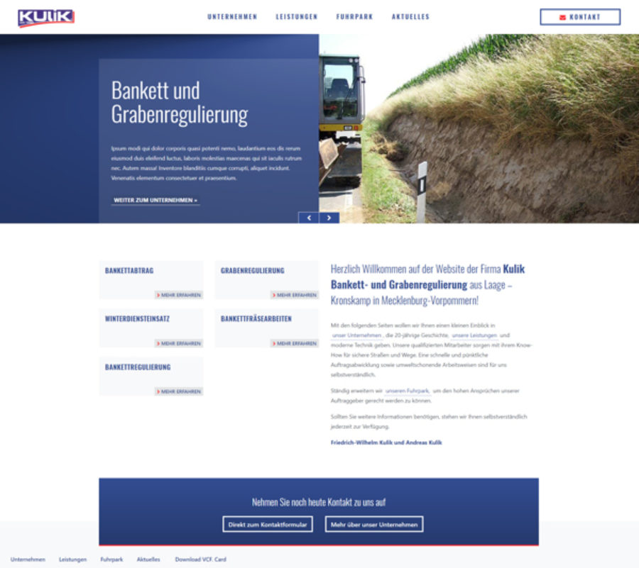 Neue Website online!